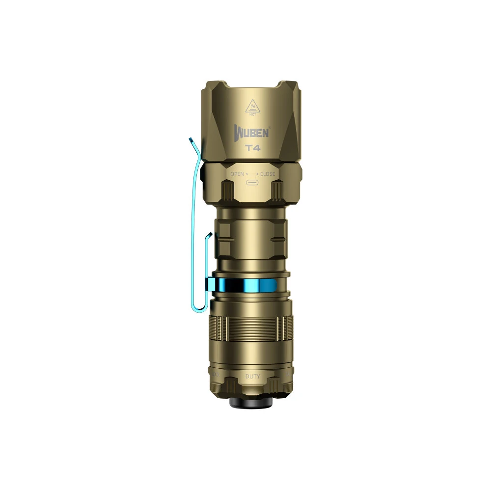 WUBEN T4 401M EDC Tactical Flashlight 850LM USB Rechargeable with Battery Small Keychain Flashlight Powerful Long Throw LED Mini Torch Pocket Light — view 3