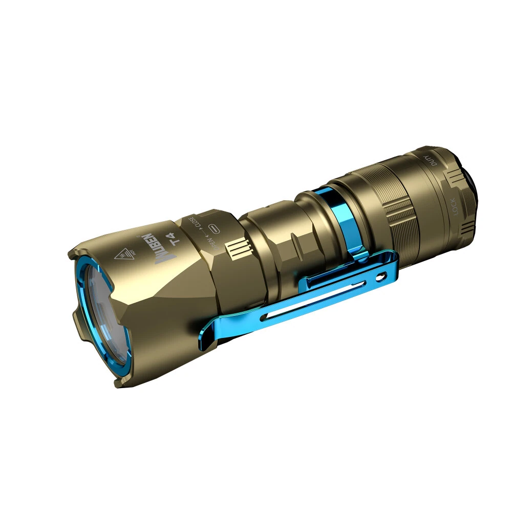 WUBEN T4 401M EDC Tactical Flashlight 850LM USB Rechargeable with Battery Small Keychain Flashlight Powerful Long Throw LED Mini Torch Pocket Light — view 4