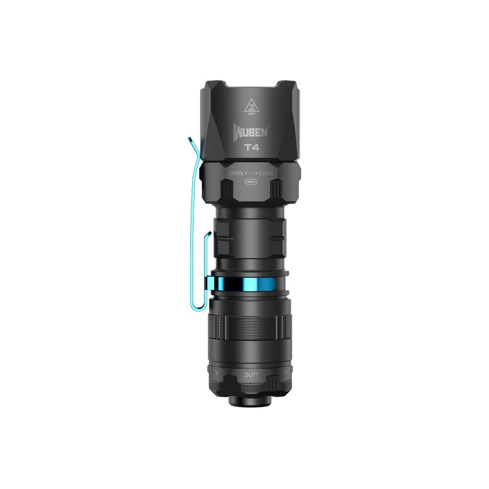 WUBEN T4 401M EDC Tactical Flashlight 850LM USB Rechargeable with Battery Small Keychain Flashlight Powerful Long Throw LED Mini Torch Pocket Light — view 7