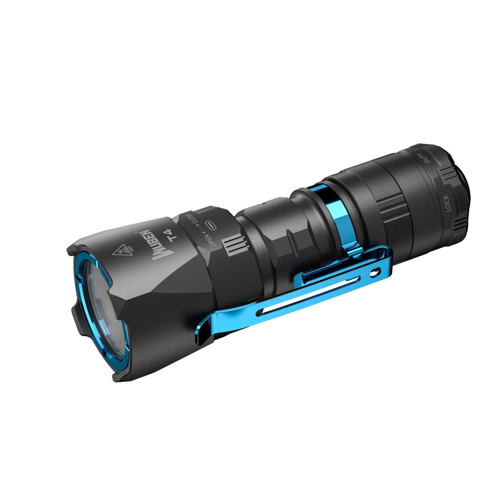 WUBEN T4 401M EDC Tactical Flashlight 850LM USB Rechargeable with Battery Small Keychain Flashlight Powerful Long Throw LED Mini Torch Pocket Light — view 8