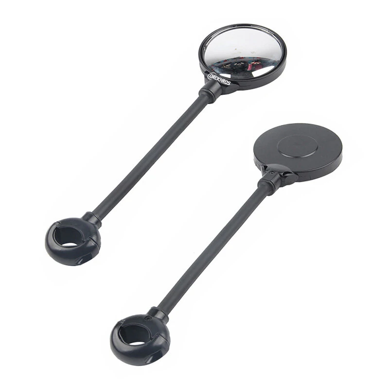 X-TIGER Long Bicycle Rea Rview Mirrors 360° Rotation Wide Angle Folding Mountain Road Bike Motorcycle Adjustable Rearview Mirror — view 2