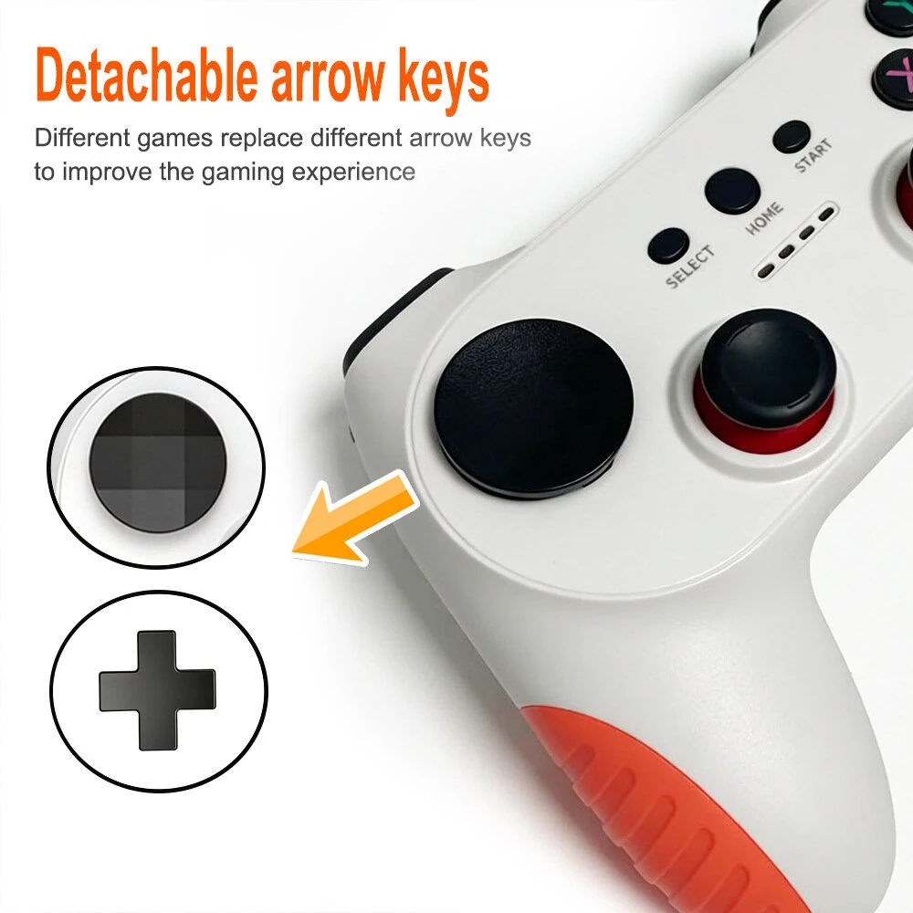 X10 pro 128G 50000+ Games TV Game Stick with Dual 2.4G Wireless Controller Support HD Output Plug and Play Retro Game Console — view 3