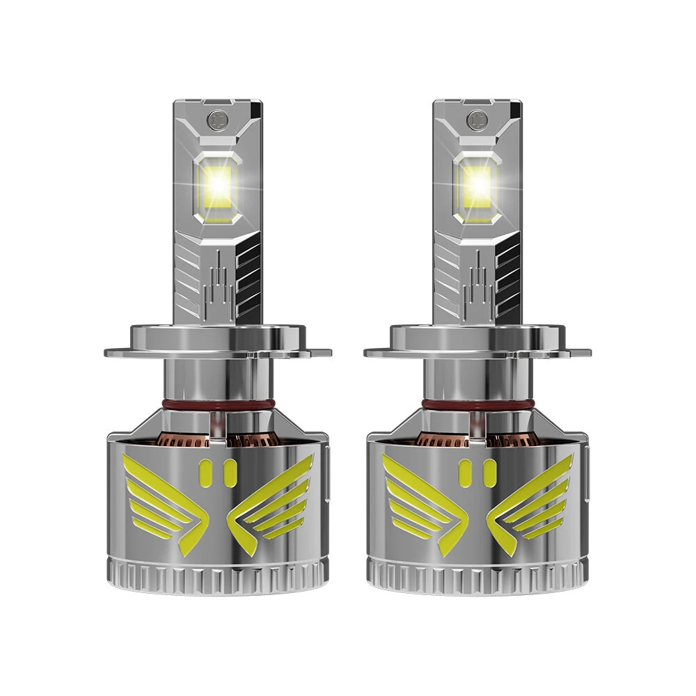 X60-Series LED Headlight Bulbs 120W 11000LM Super Bright 6500K Cool White High Low Beam Fog Light Conversion Kit — view 2