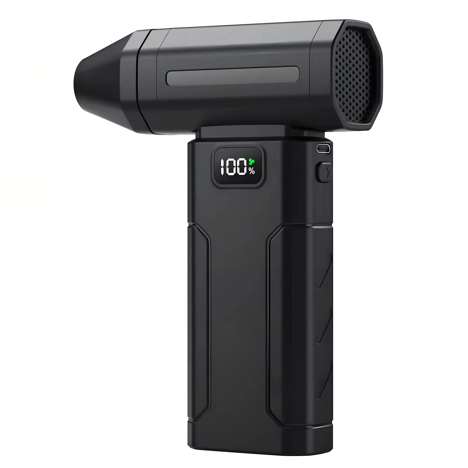 X8 Mini Turbo Fan 100000RPM 5-Speed Handheld Portable Air Blower Rechargeable 6000mAh Type-C Fast Charging Industrial Cleaning Snow Removal LED Light — view 8