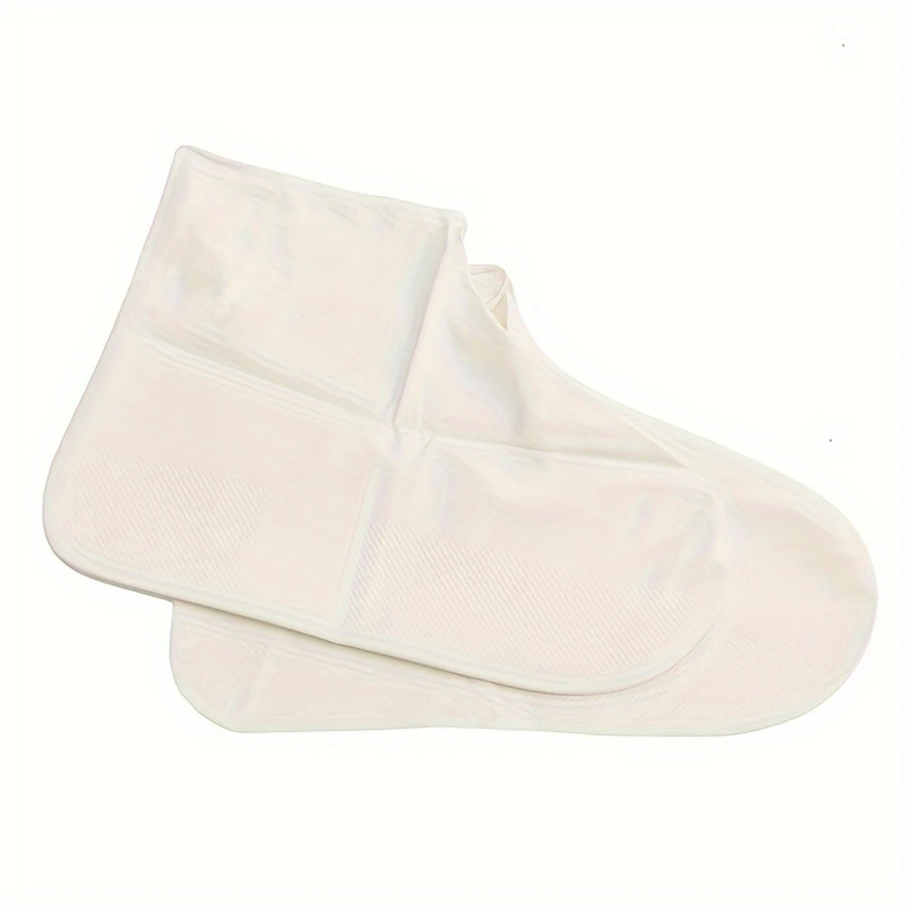 XANES 1 Pair Waterproof Non-slip Silicone Bike Shoe Cover High Elastic Wear-resistant Unisex Rain Boots for Rainy Day Cycling Reusable Shoe Cover — view 10