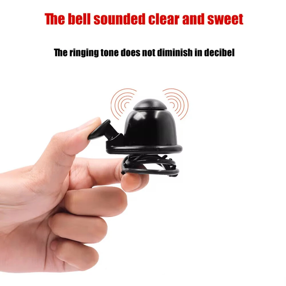 XANES Bicycle Bell Aluminum Alloy Loud Horn Cycling Handlebar 360 Rotation Bike Bell MTB Road Bike Electric Scooter Parts — view 3
