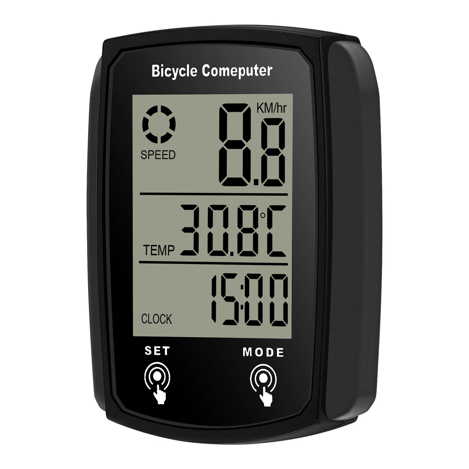 XANES Bicycle Computer LCD Digital Wired Cycling Computer Speedometer Bike Speed Odometer With Backlight bike Accessories — view 9