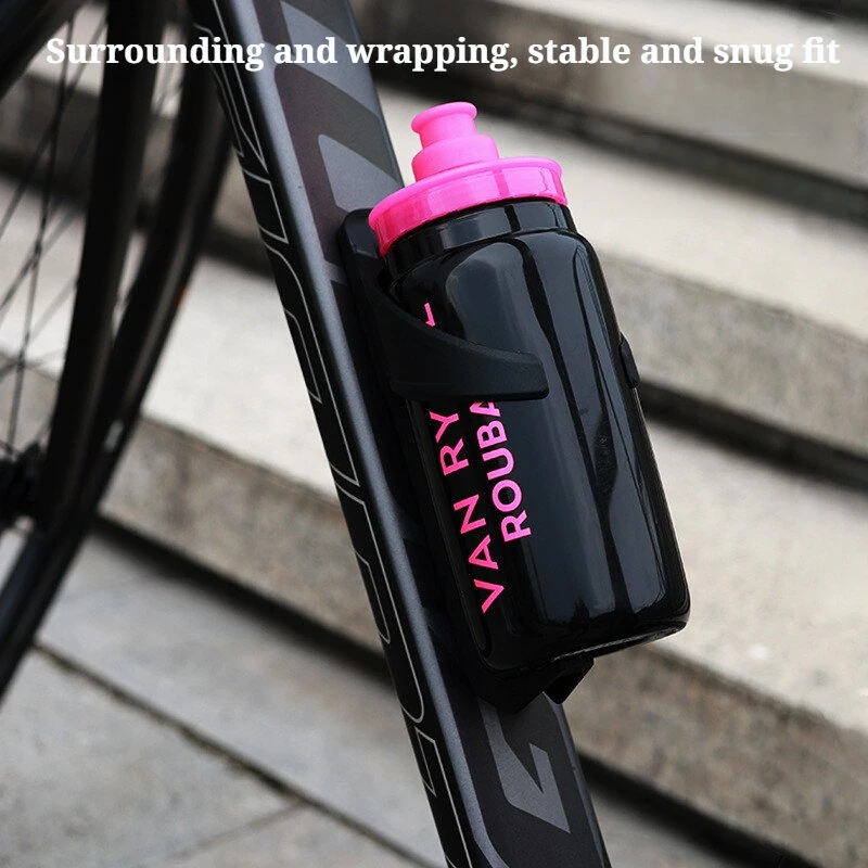 XANES Bicycle Water Bottle Cage Aero Design with Hidden Airtag Tracker Magnetic Tire Lever for Cycling Anti-Theft Tracking Repairing Bike Tires — view 2