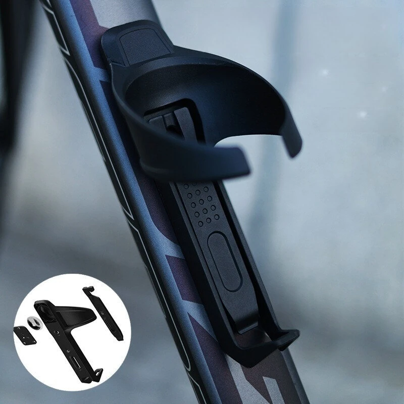 XANES Bicycle Water Bottle Cage Aero Design with Hidden Airtag Tracker Magnetic Tire Lever for Cycling Anti-Theft Tracking Repairing Bike Tires — view 8