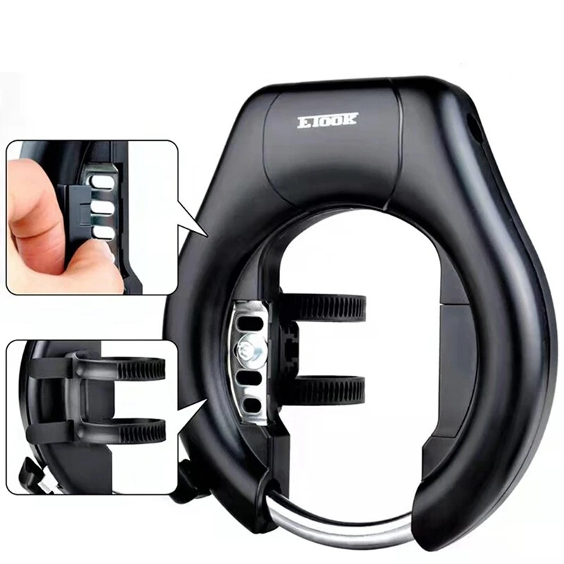XANES Bike Lock Bicycle Horseshoe Claw Anti-Theft Lock Password General Road MTB Alloy Steel Bicycle Lock — view 7