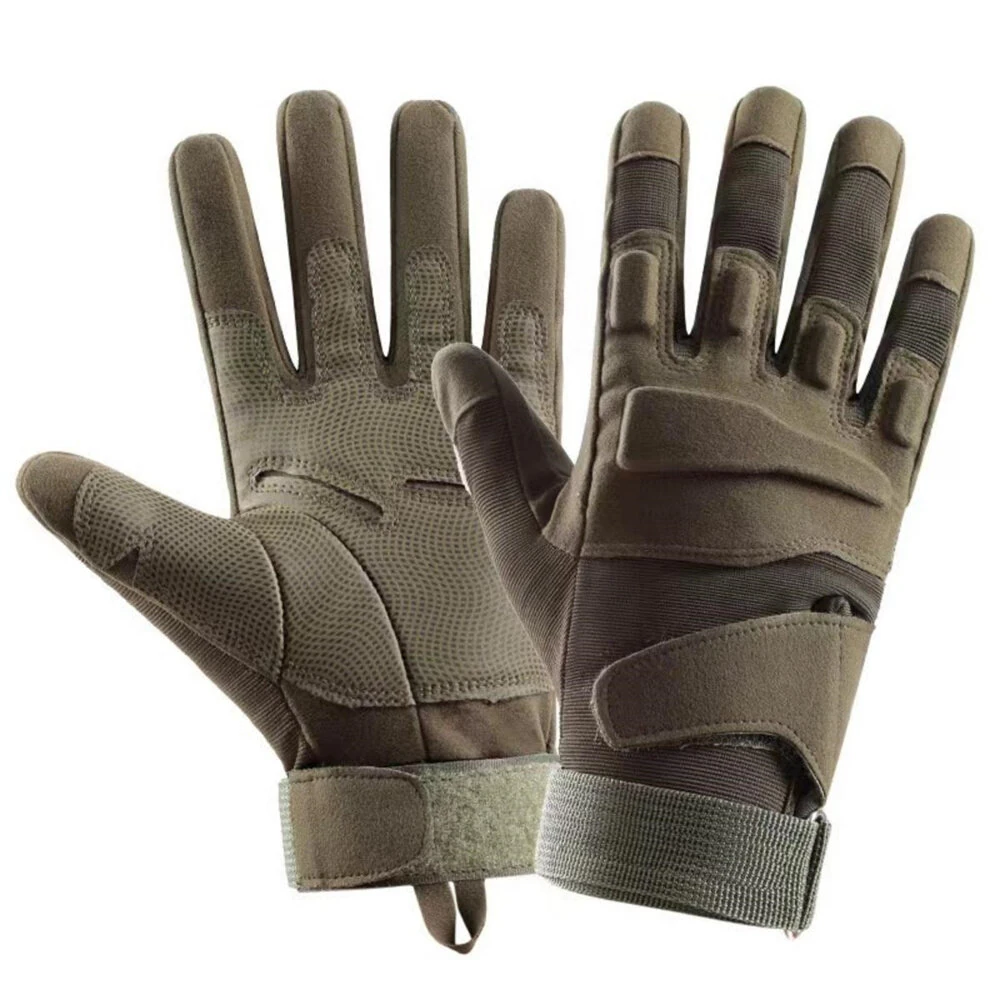 XANES Cycling Protective Gloves Breatheable Anti-slip Full Finger Outdoor Sports Tactical Gloves for Climbing Mountaineering — view 3