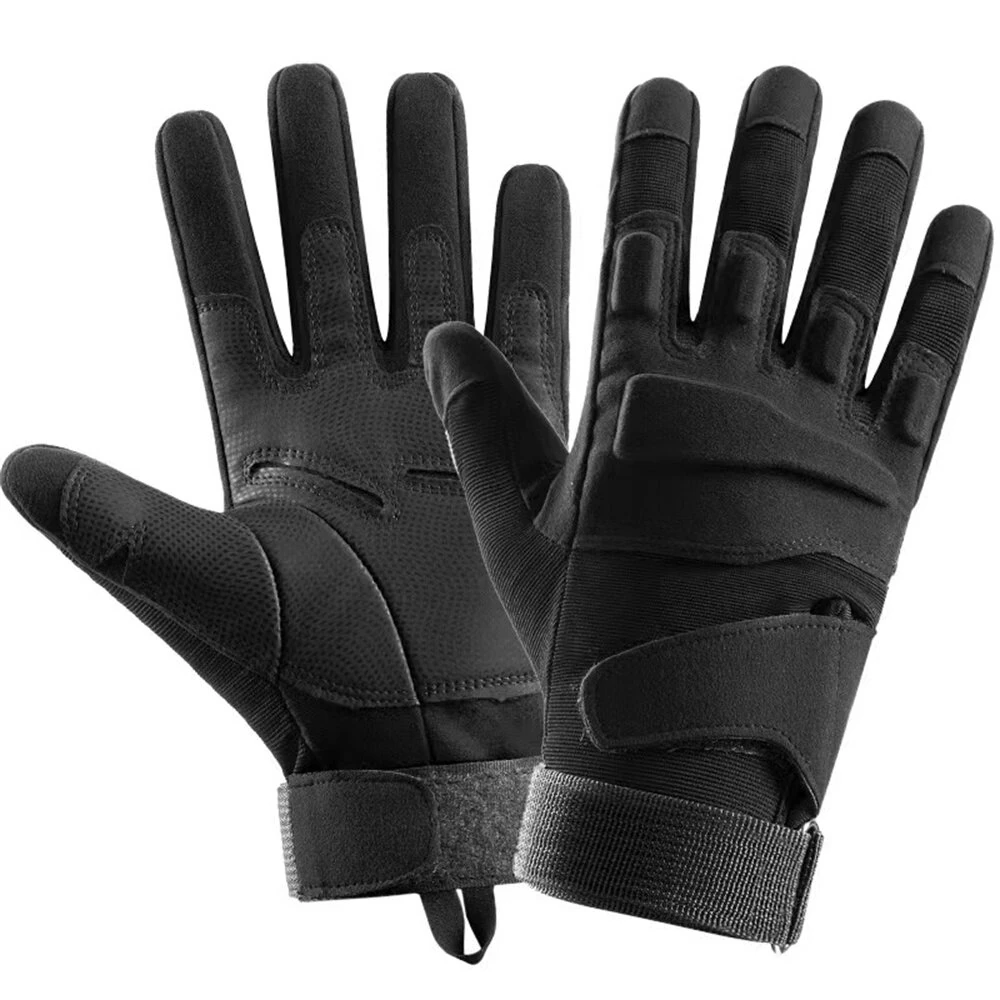 XANES Cycling Protective Gloves Breatheable Anti-slip Full Finger Outdoor Sports Tactical Gloves for Climbing Mountaineering — view 4