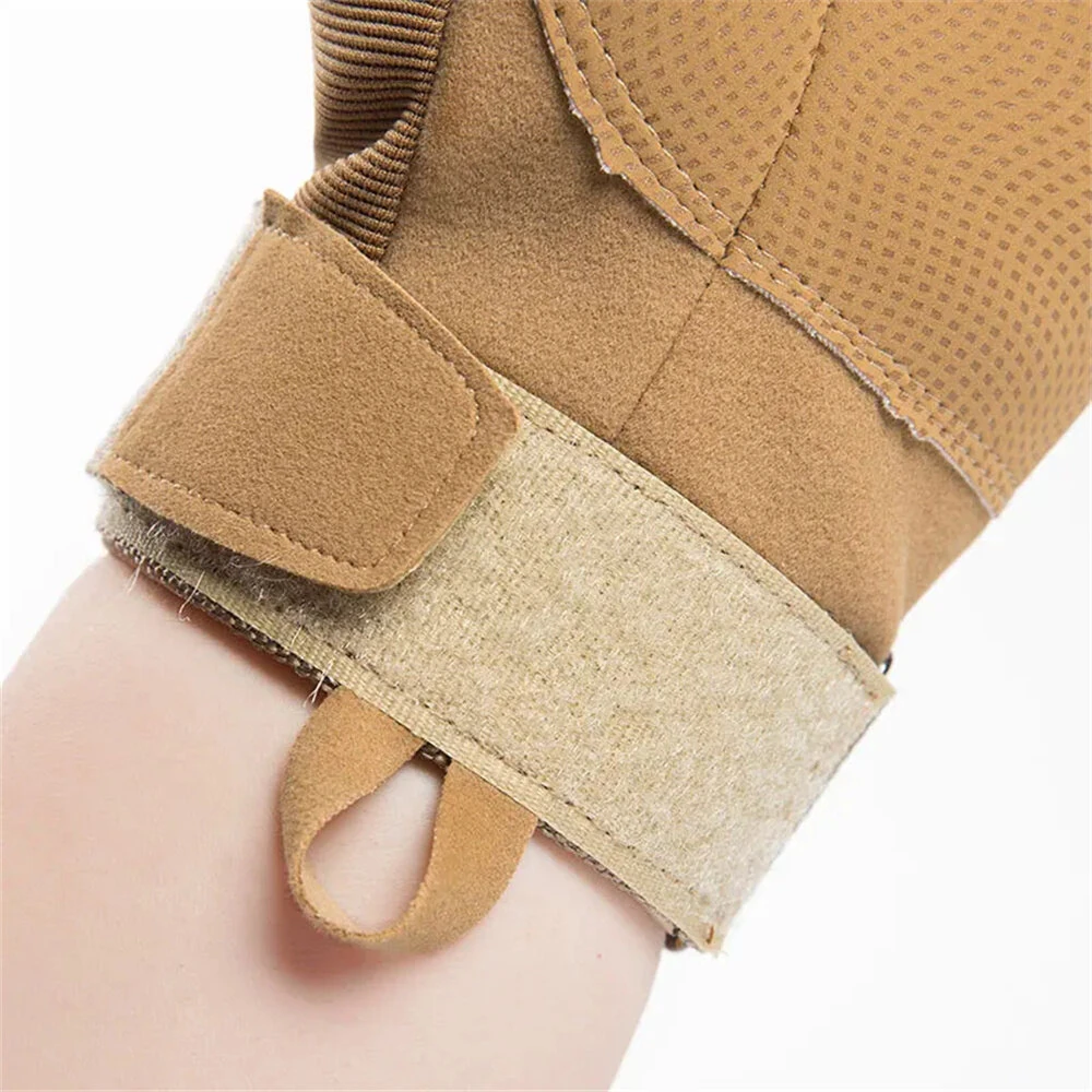 XANES Cycling Protective Gloves Breatheable Anti-slip Full Finger Outdoor Sports Tactical Gloves for Climbing Mountaineering — view 7