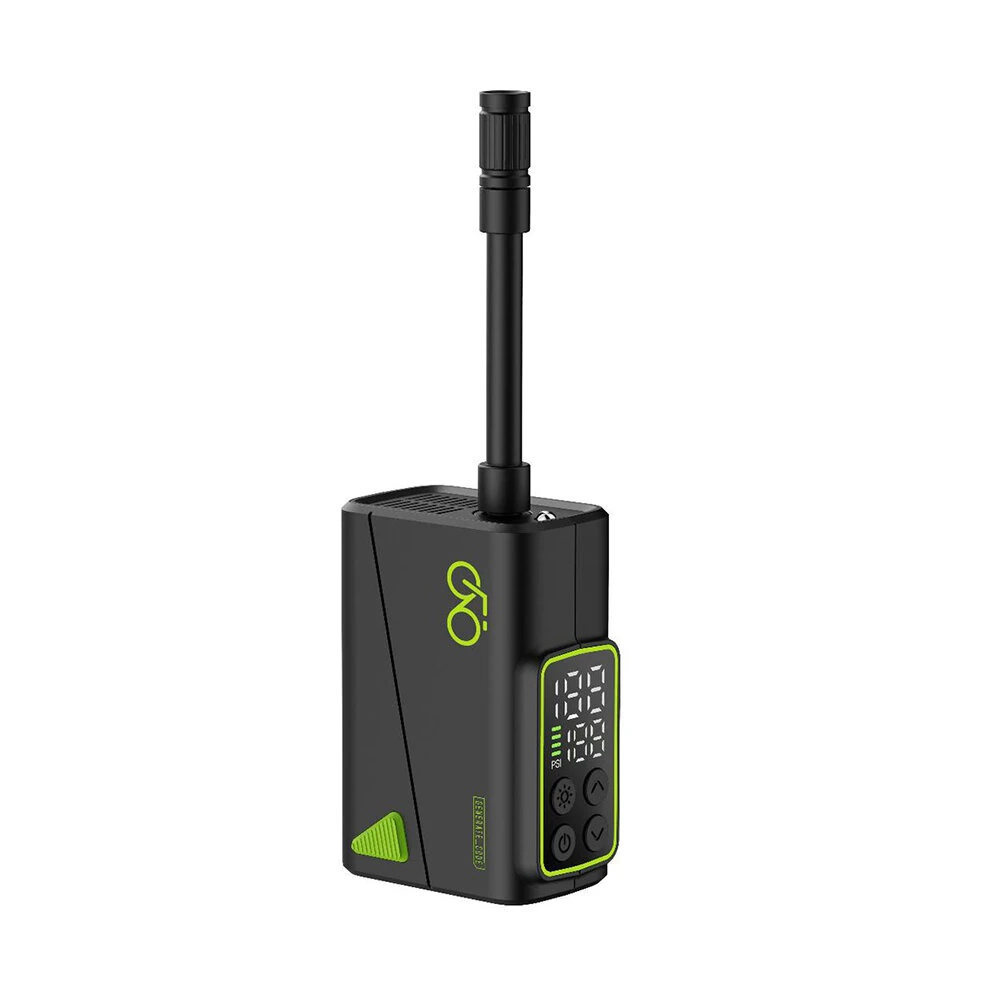XANES Portable 150PSI Universal Double Display Electric Bike Air Pump with Auto Shut Off Emergency Light Suitable For Bicycles Car Motorcycle Tires — view 7
