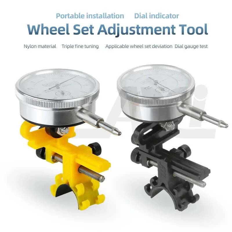 XANES Portable Bike Wheel Truing Stand with Percentage Table MTB Road Bike Wheel Repair Adjustable Rims Alignment Tools Set — view 3