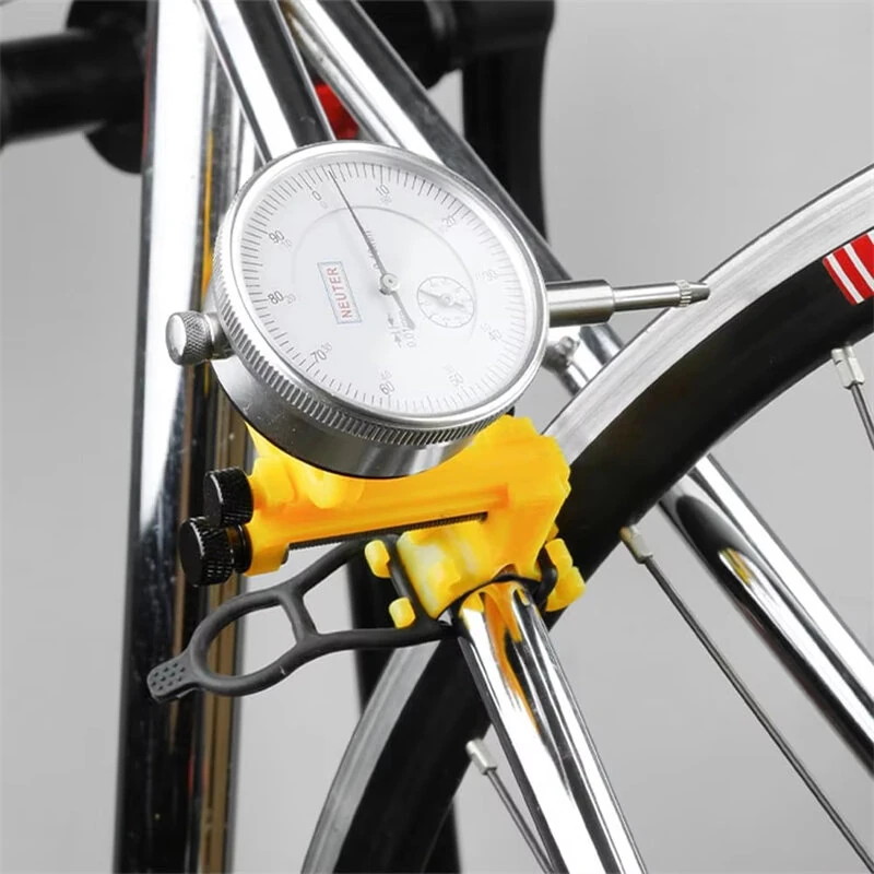 XANES Portable Bike Wheel Truing Stand with Percentage Table MTB Road Bike Wheel Repair Adjustable Rims Alignment Tools Set — view 8