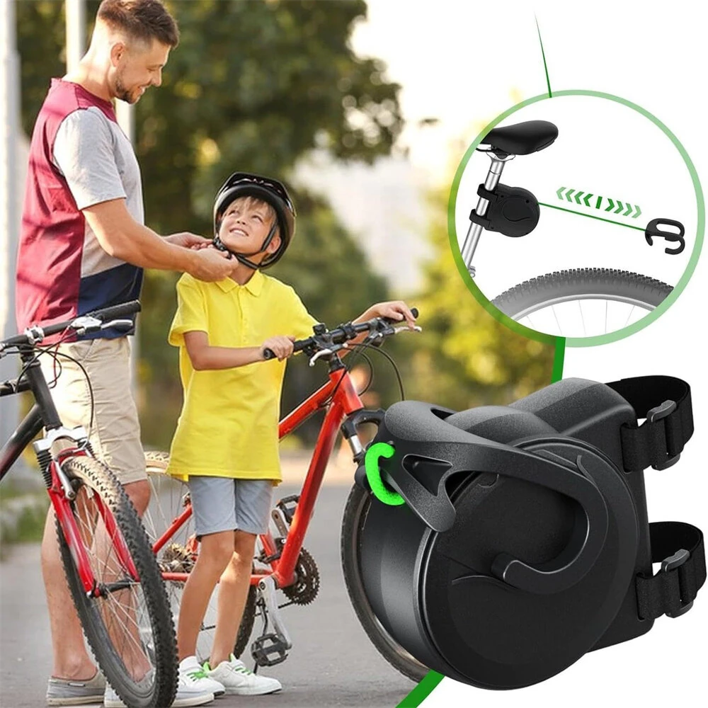 XANES Strong Traction Bicycle Tow Rope Parent-Child Portable Elastic Trailer Pull Rope for MTB Outdoor Cycling — view 5