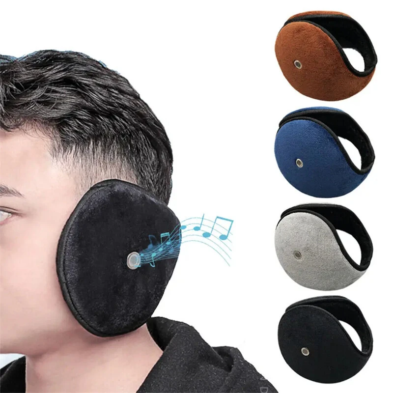 XANES Winter Cycling Ear Warmers with Amplified Sound Thick Fleece Lined Windproof Cold Resistant for Riding Hiking Running — XANES