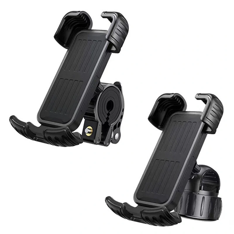 XANES YYS-443 Phone Holder 4.7"-6.8" Adjustable Phone Clip Stand Shockproof Portable Bike Holder Phone Bracket for Bicycle Motorcycle
