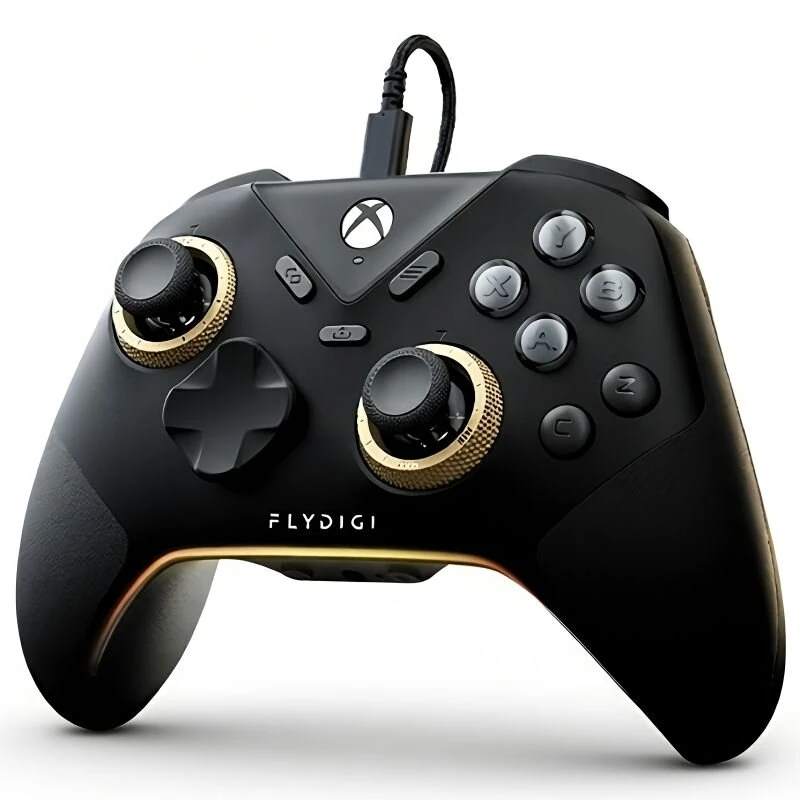 [Xbox Certified] FLYDIGI Vader 5S Wired Controller Forceflex Adjustable Tension Joysticks ForceSwitch Triggers for Xbox Series X