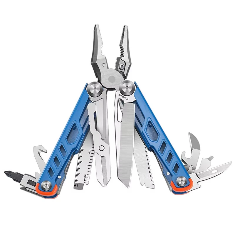 XGear Model-X Multi-Tool 14-in-1 Foldable Stainless Steel Compact Portable Outdoor Survival Tool Lightweight for Camping and DIY — image 1