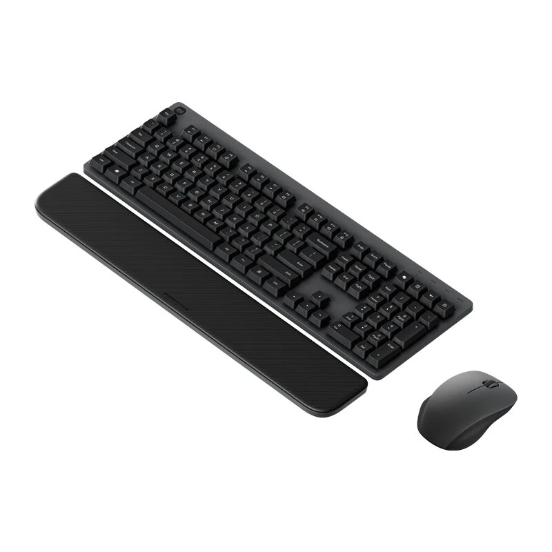 Xiaomi 108-Keys Wireless Keyboard and Mouse Set with Palm Rest 2.4G Wireless Keyboards and 1200DPI Ergonomics Mouse Combo — Xiaomi