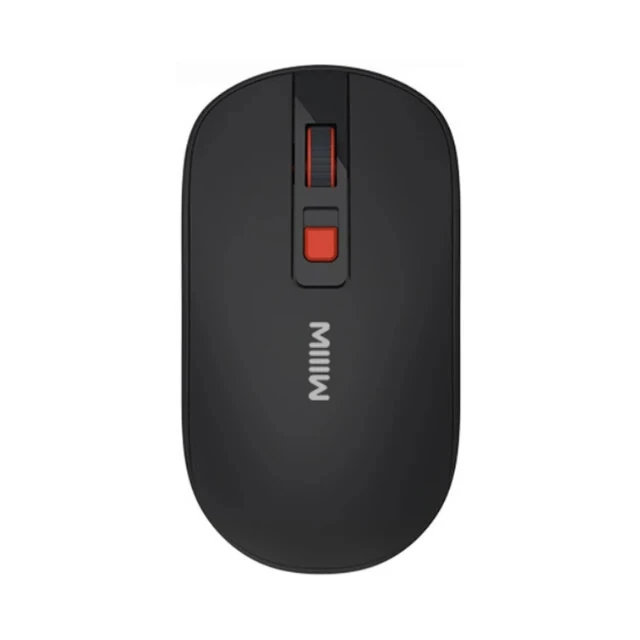 Xiaomi MIIIW Lite Wireless Mute Mouse 800/1200/1600DPI Multi-speed 2.4GHz Wireless Receiver Silent Mice — Xiaomi MIIIW