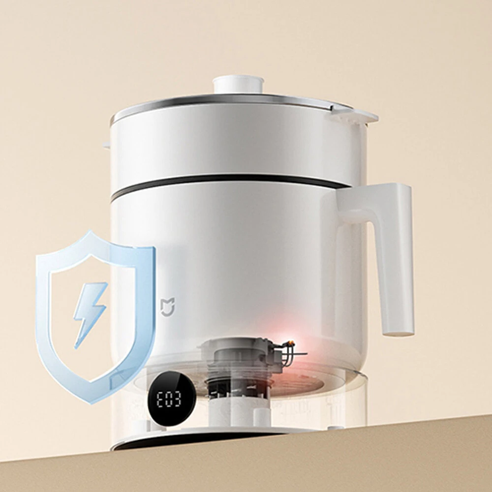 XIAOMI Mijia 1.5L 1000W Multi-Function Electric Cooker 5 Adjustable Heating Levels Automatic Keep Warm 24-Hour Reservations Can Be Set — view 4