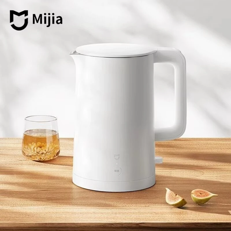 XIAOMI MIjia Constant Temperature Electric Kettle MJHWDSH05YM With One-piece Seamless Titanium Steel Inner Liner 1.7L Large Capacity 1800W Fast Heating Water Boiler — view 2