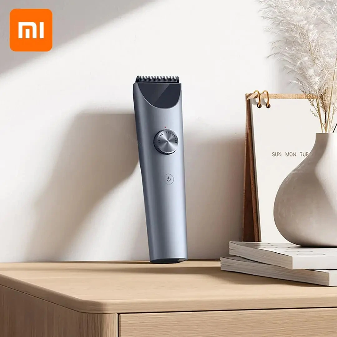 Xiaomi Mijia Electric Hair Clipper With Digital Display IPX7 Waterproof Rating Intelligent Anti-pinch Hair — Xiaomi