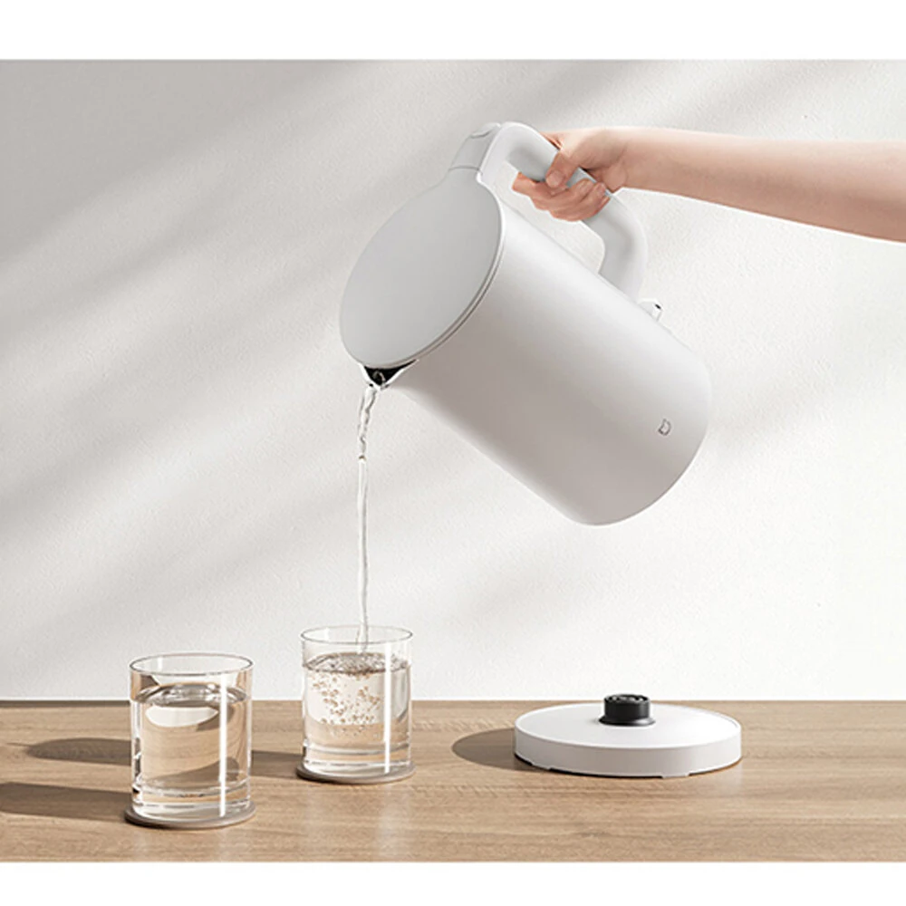 XIAOMI  Mijia Electric Kettle 3 1800W 1.7L Large Capacity 316L Stainless Steel Interior Double Layer Insulation Design Rapid Heating Electric Tea Kettle — view 3