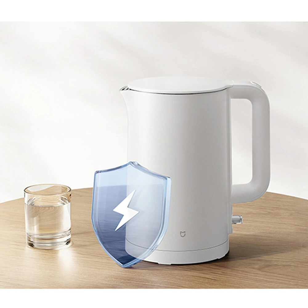XIAOMI  Mijia Electric Kettle 3 1800W 1.7L Large Capacity 316L Stainless Steel Interior Double Layer Insulation Design Rapid Heating Electric Tea Kettle — view 4