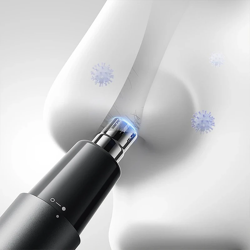 Xiaomi MIJIA Electric Nose Hair Trimmer Rechargeable Nose Hair Trimmer Blade Magnetic Suction Detachable Washable — view 5