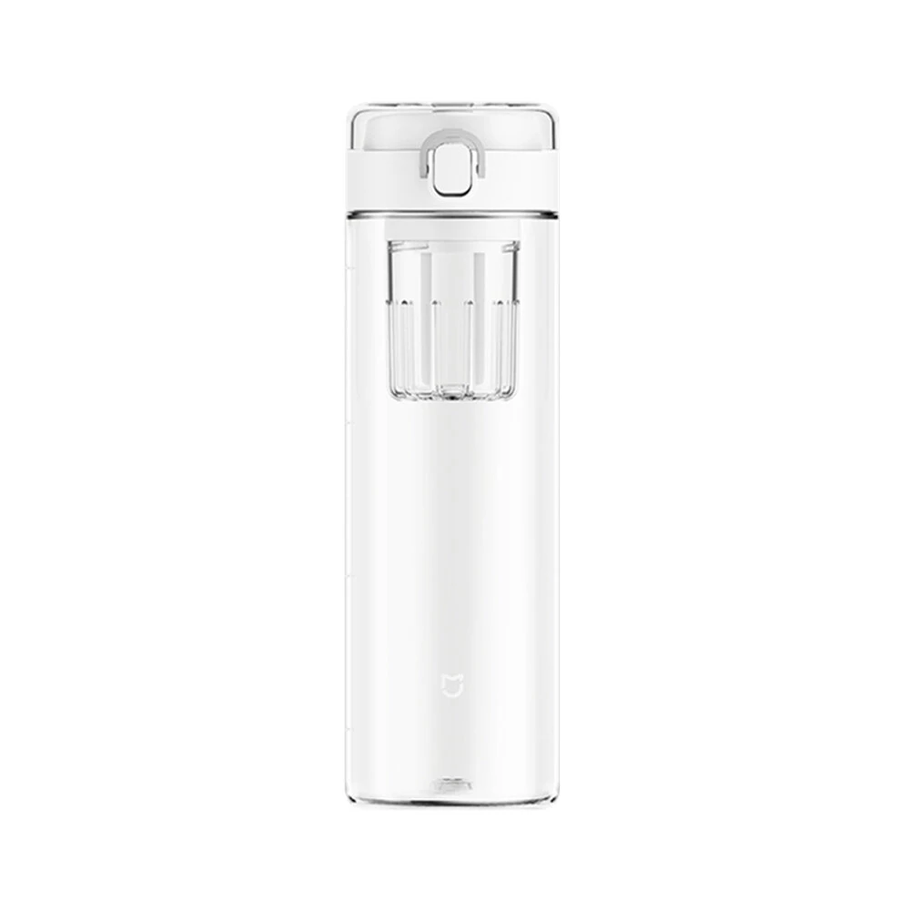 XIAOMI Mijia Magnetic Tea Infuser Bottle 800ml Tritan Water Bottle with One-Touch Lid, Leak-Proof Travel Tea Maker for Hot and Cold Drinks — view 2