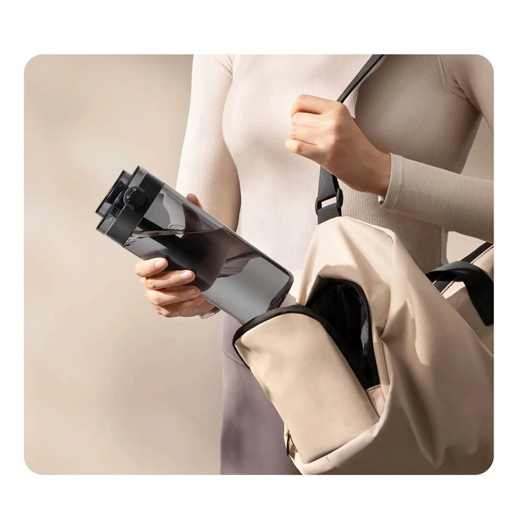 XIAOMI Mijia Portable Water Cup 600ml Tritan BPA-Free Drinking Bottle with One-Click Lid Safety Lock Concealed Filter for Travel Gym Office — view 8