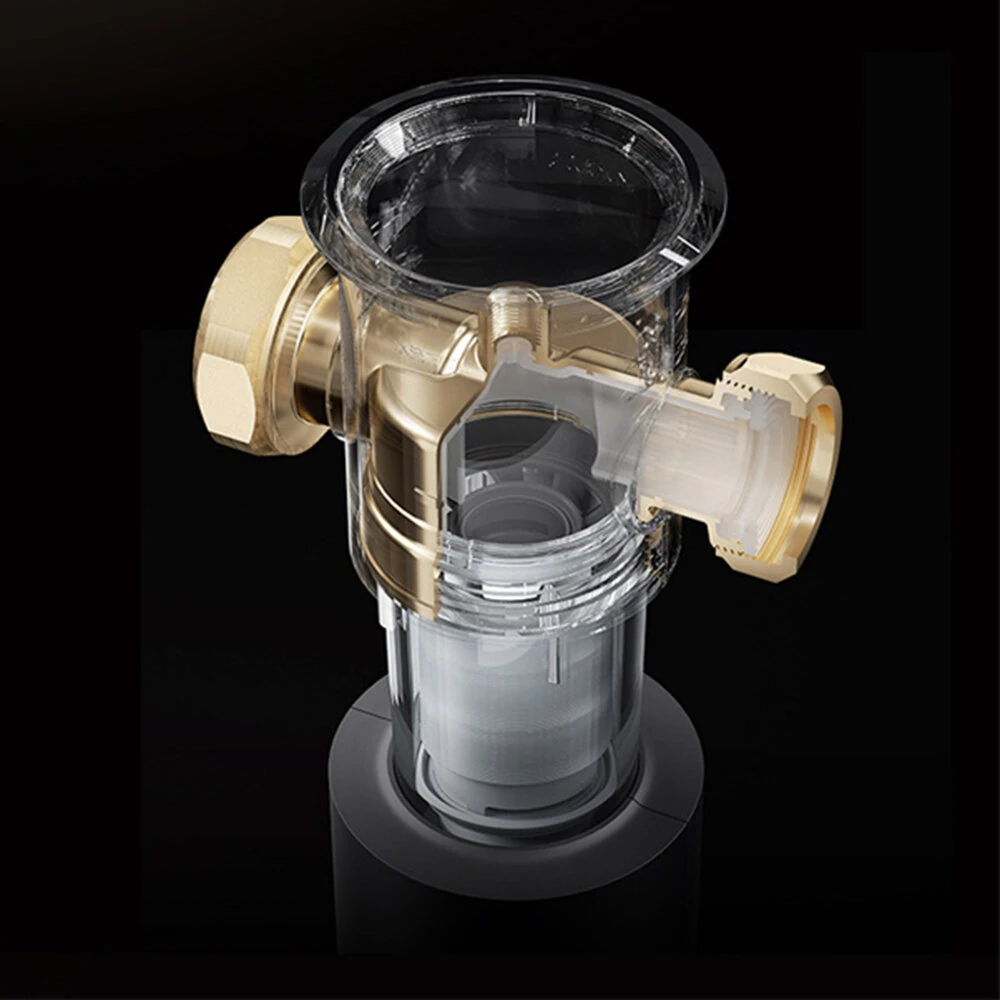 XIAOMI Mijia Pre-Filter Pro Whole House Water Filter System BPA-Free Automatic Flush 8T/h High Flow Lead-Free Safety Anti-Freeze Protection — view 3