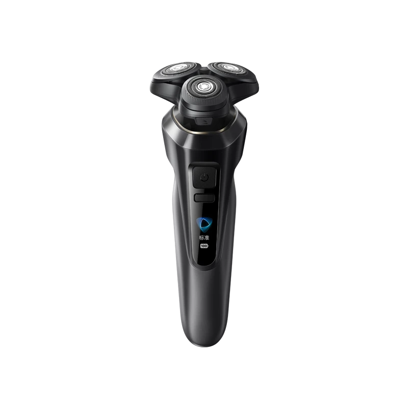 XIAOMI MIJIA QDL11 Electric Shaver Pro with Multifunctional Base Station Shaving Pressure Display Dual Ring Foil 360° Floating Head Long Battery Life Type-C Charging — XIAOMI