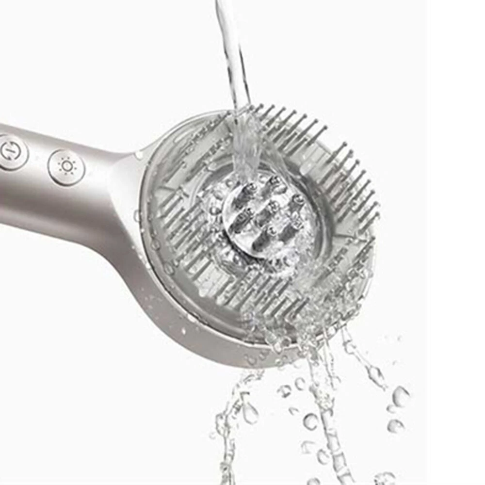 XIAOMI Mijia Smart Scalp Massage Brush with Graphene Warm Care Liquid Delivery Rollers 6 Modes APP Control IPX7 Waterproof — view 4