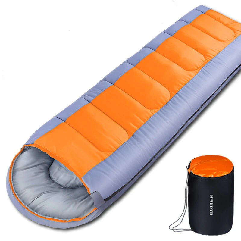 Xmund 1800g / 2400g Camping Sleeping Bag For -5~20℃ Temperature, Ultralight Waterproof 4 Season Warm Envelope Backpacking Sleeping Bags for Outdoor Traveling Hiking — image 1