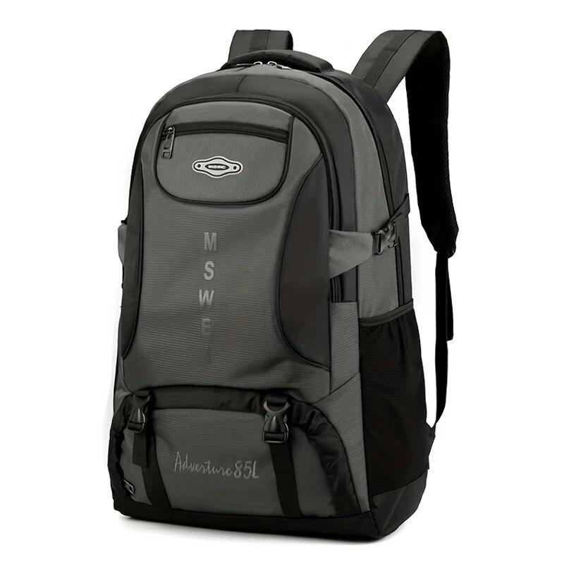 Xmund 85L Large Travel Laptop Backpack Water Resistant Weekender Bag With USB Port Carry On Luggage Backpack for Men Women Wear-resistant Oxford Fabric Backpacks
