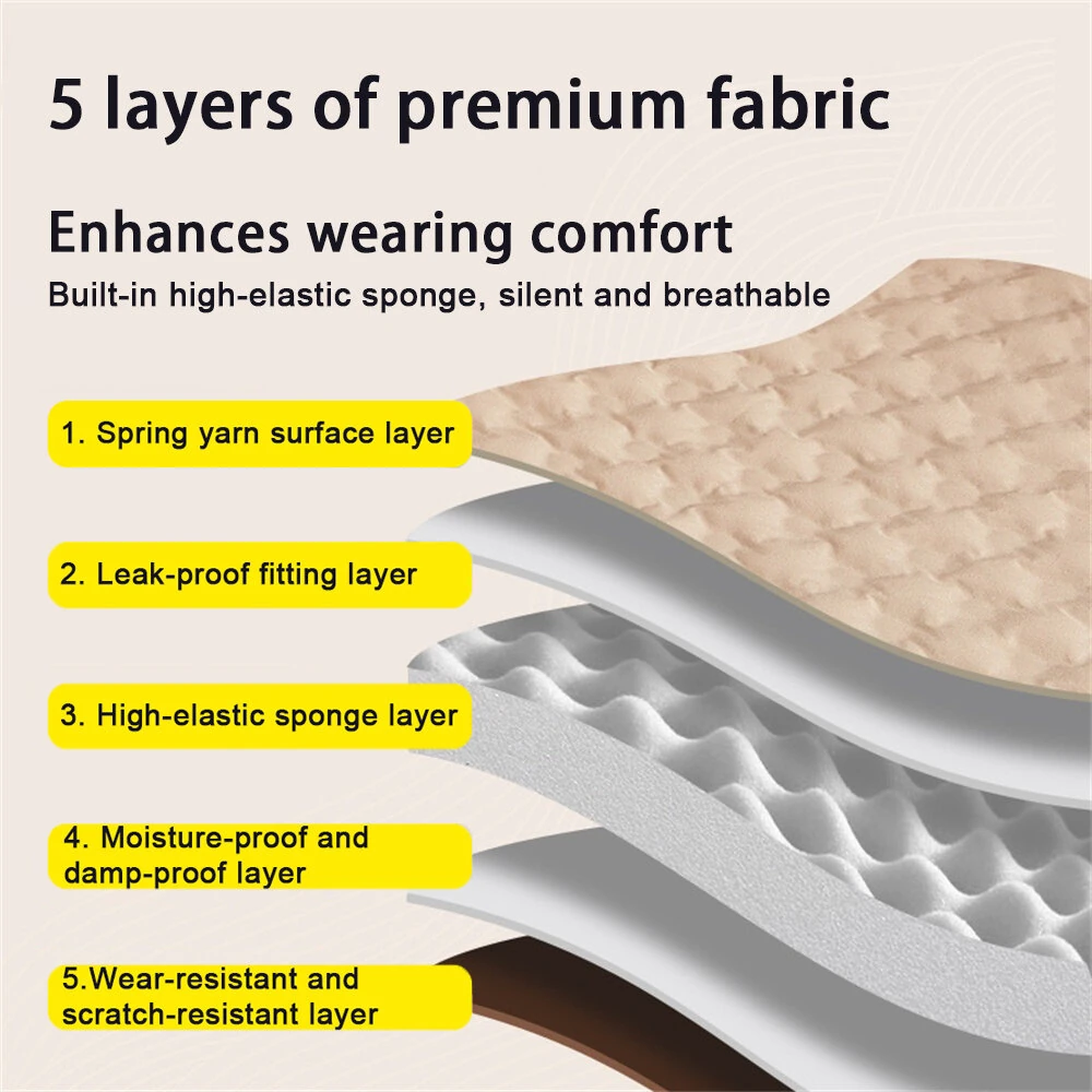 Xmund Soft Inflatable Camping Mattress with Integrated Pillow Snap Fastener Splicing Wave Surface for Comfortable Outdoor Trave,Camping-190*130cm — view 6