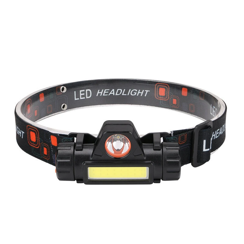 XMUND Waterproof LED Headlamp Handfree COB Work Light with Magnet USB Headlight Built-in Battery Suit for Fishing Camping — view 3