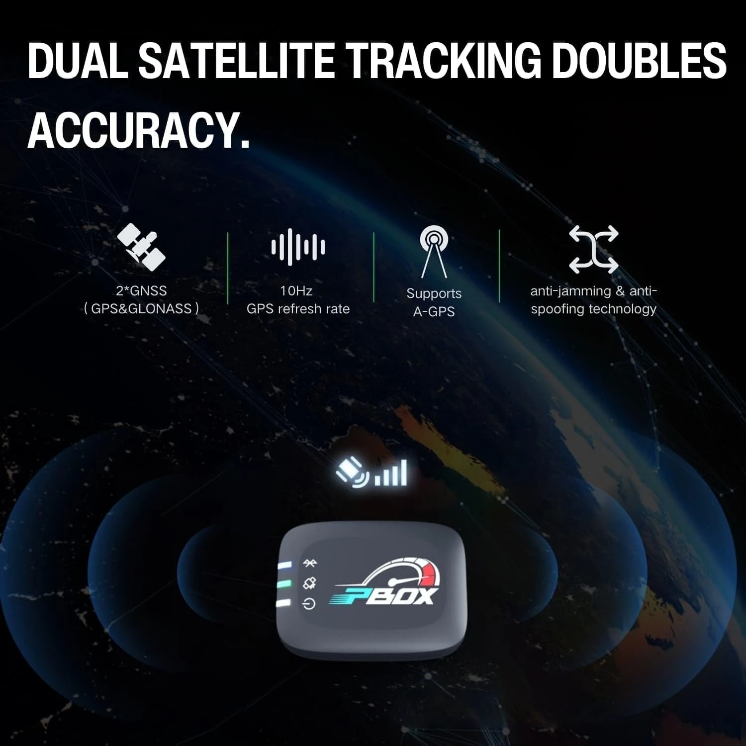 Xparkle PBOX Mini GPS Based Performance Meter Box Vehicle Performance Analyzer with Acceleration Analysis Braking Distance Real-Time Video — view 3