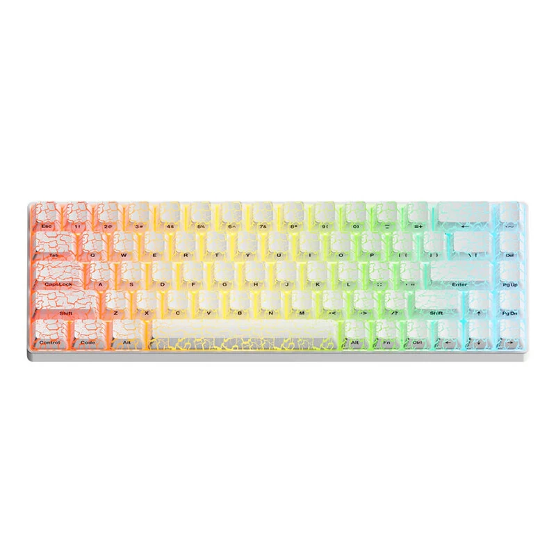 XVX HE68 Hall Effect Customized Wired Mechanical Keyboard Half-aluminum Magnetic Switch RGB Backlight Support 0.01mm Rapid Trigger 8K Polling Rate + 16K Scanning Rate 68% Gaming Keyboard — view 5