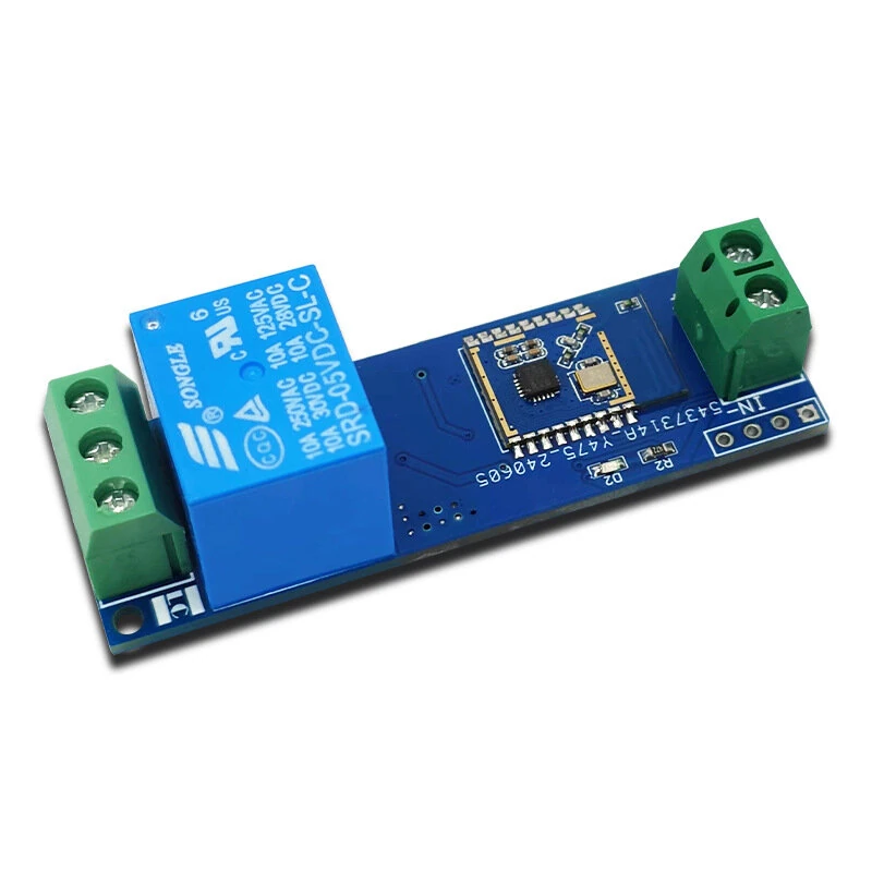 XY-MB021F Bluetooth Relay Module Single Channel Automatic Activation DC 5-12V Wireless Control Stable Performance Configurable Settings AT Command Support — view 3