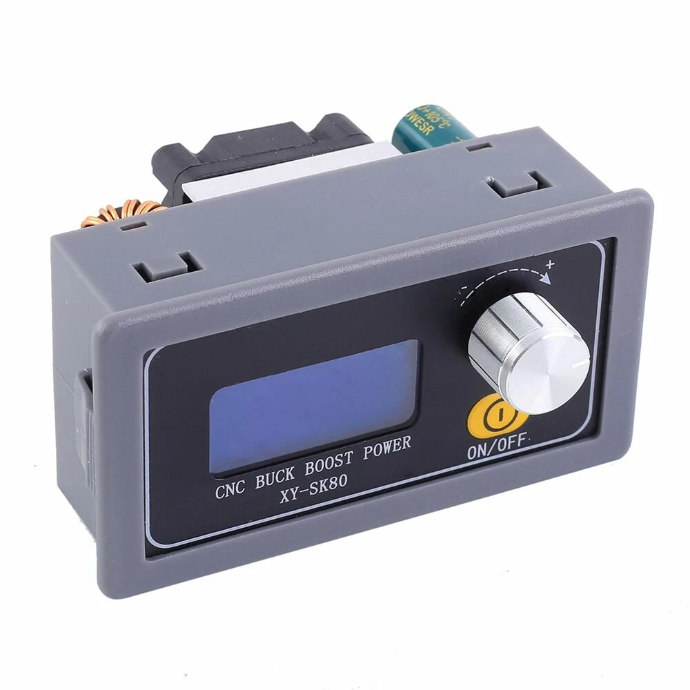 XY-SK80 DC-DC 80W 5.1A Adjustable Automatic Buck Boost Power Supply Module CC CV Step Up Down Voltage Converter Solar Charging Module — view 2