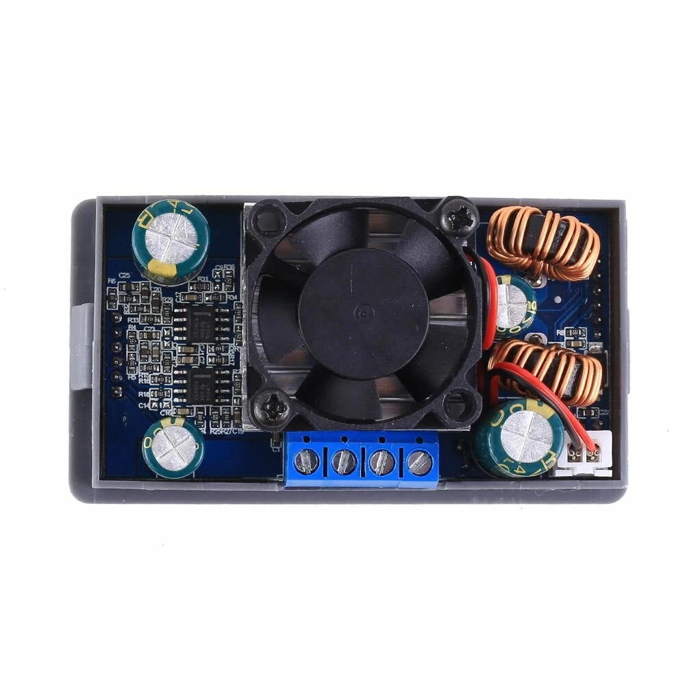 XY-SK80 DC-DC 80W 5.1A Adjustable Automatic Buck Boost Power Supply Module CC CV Step Up Down Voltage Converter Solar Charging Module — view 4