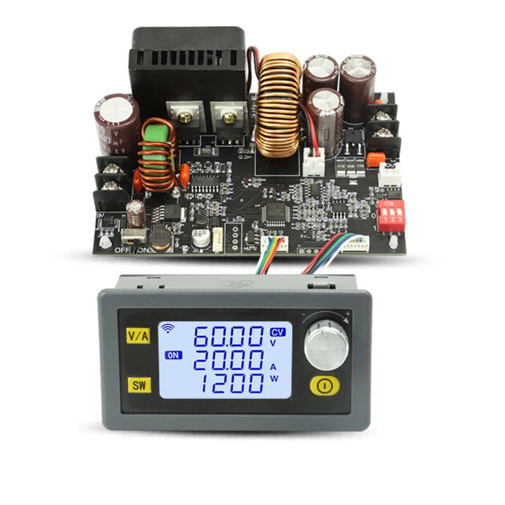 XY6020L 6-70V CNC Adjustable Stabilized Voltage Power Supply Constant Voltage Constant Current 20A/1200W Buck Module — Pricio