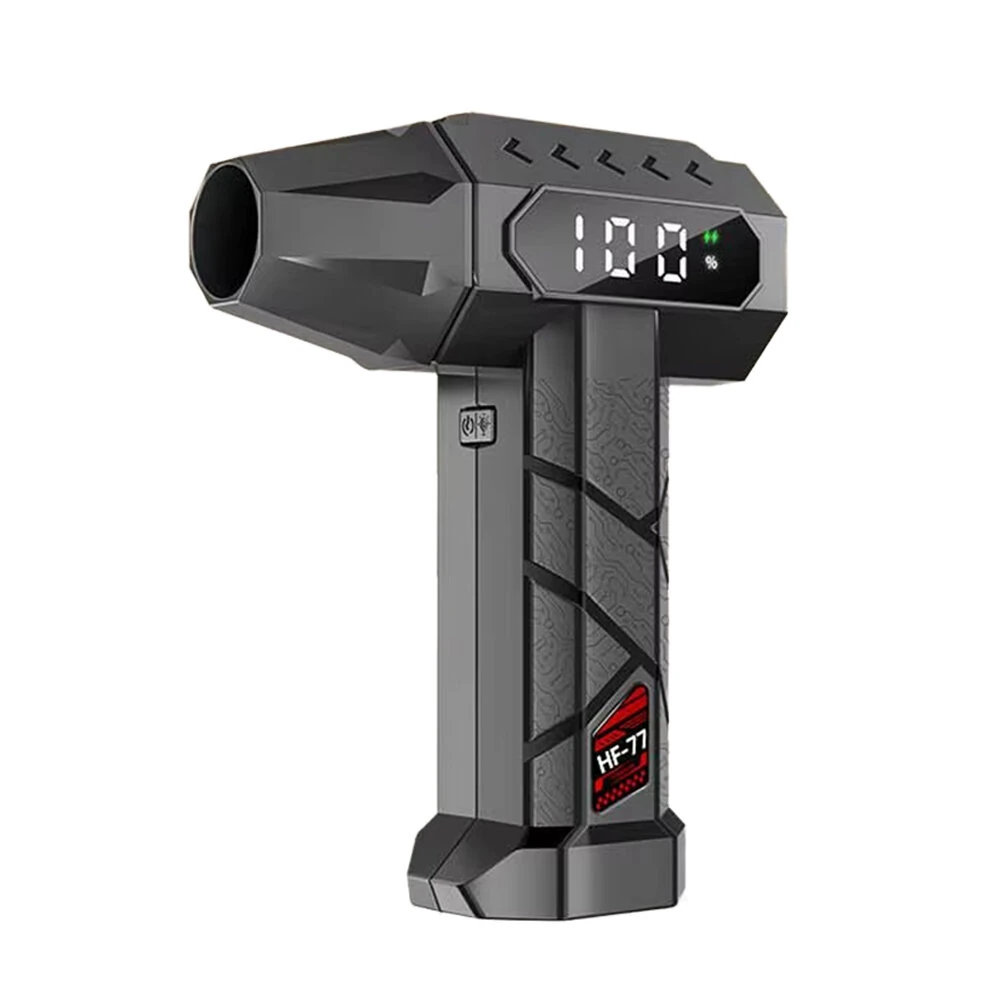 XZXY HFX-03 Blowing and Suction 2-in-1 Violent Turbine Car Fan High-Power 40mm / 29mm Ducted Brushless Motor Digital Display Strong Wind Pressure for Vehicle Home Cleaning — image 1