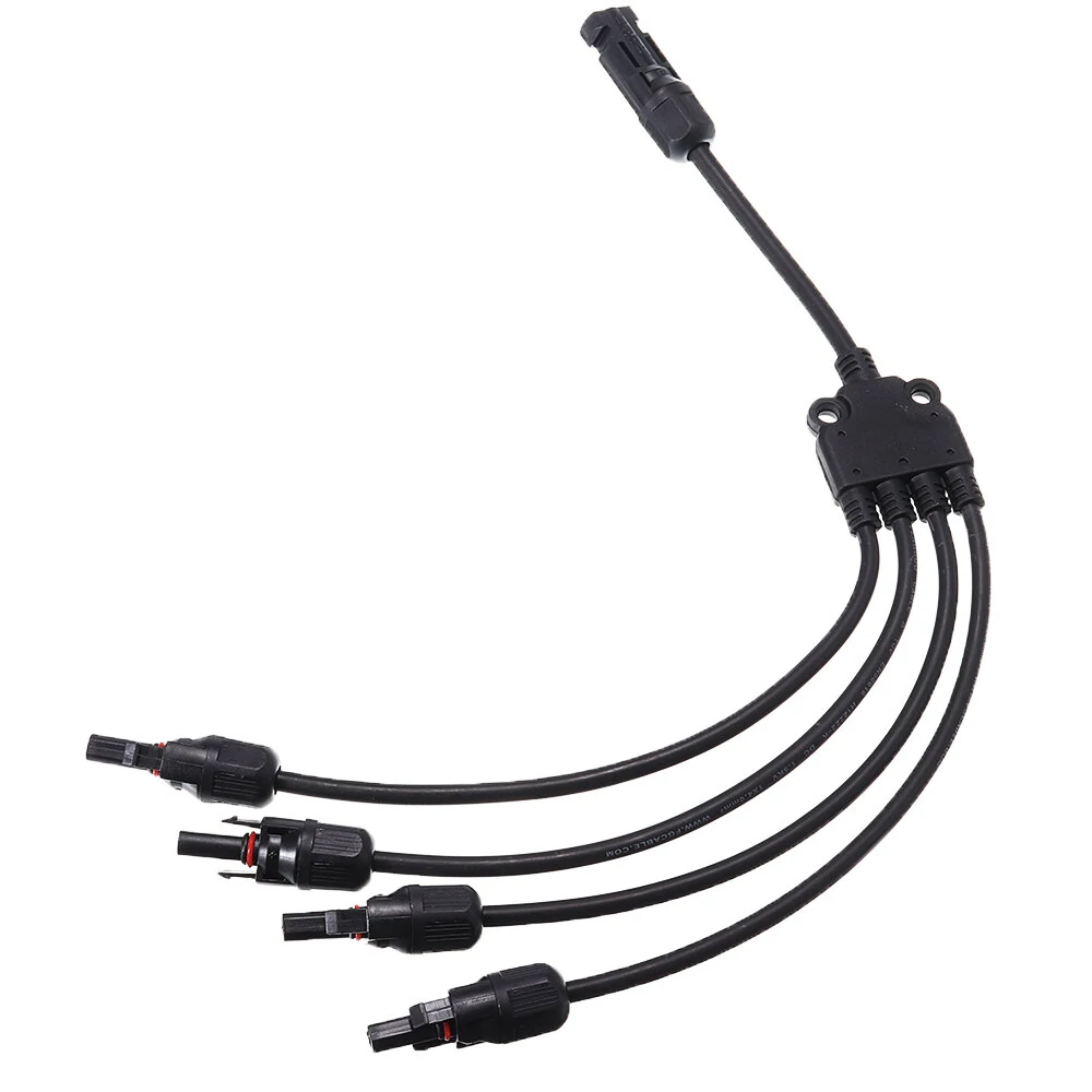 Y Branch MC4 Solar Panel Adaptor Cable Connector(1, M/FFFF and F/MMMM) — view 2